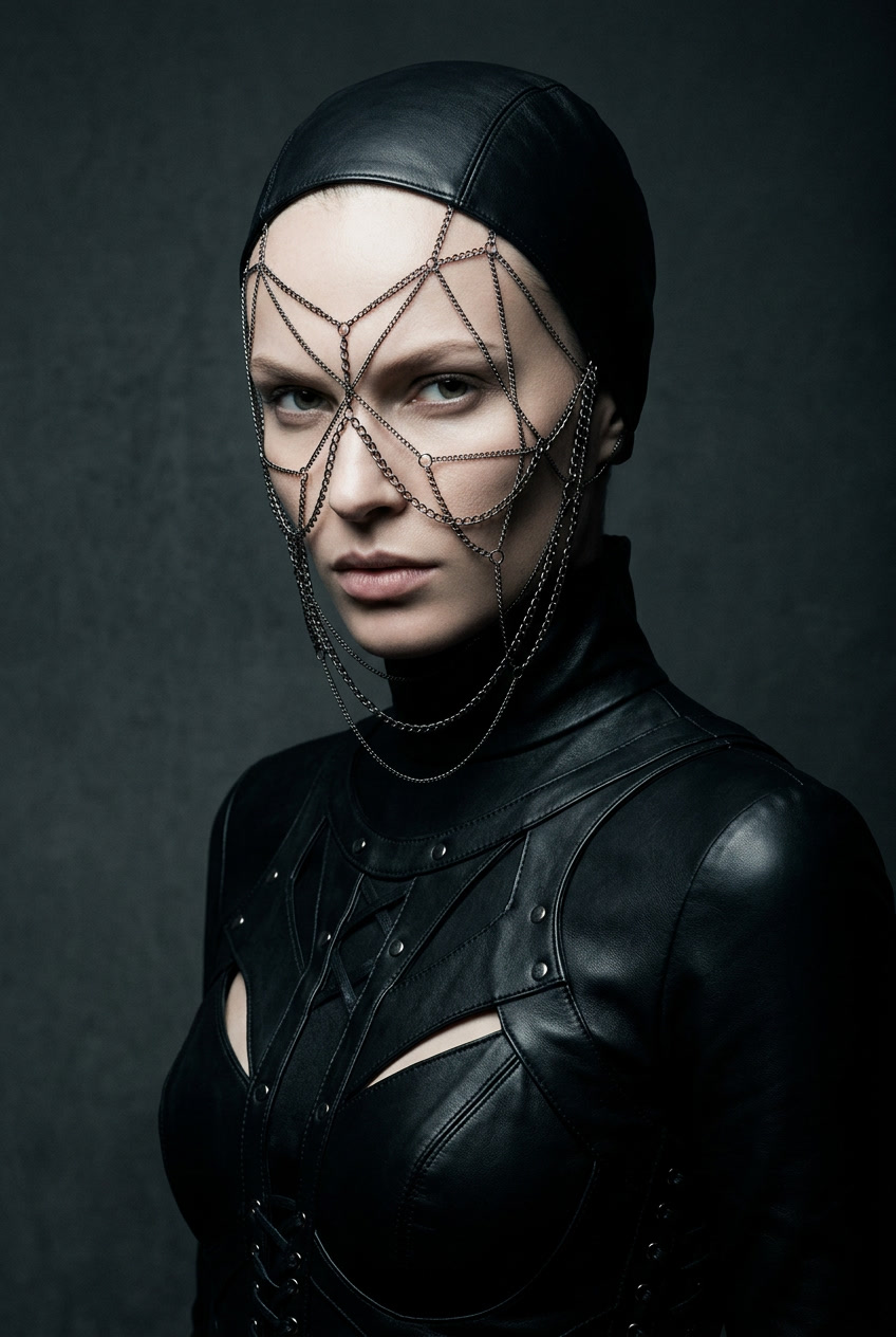 face chain decoration, tanja bedekovic design